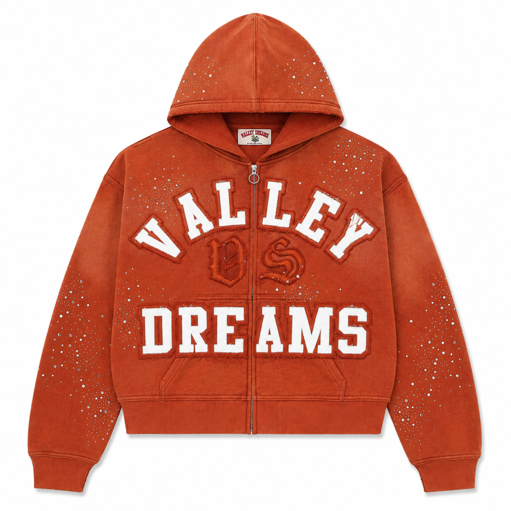 Orange Valley Hoodie
