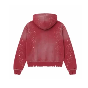Red Valley Hoodie Back