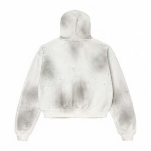 White Valley Hoodie Back