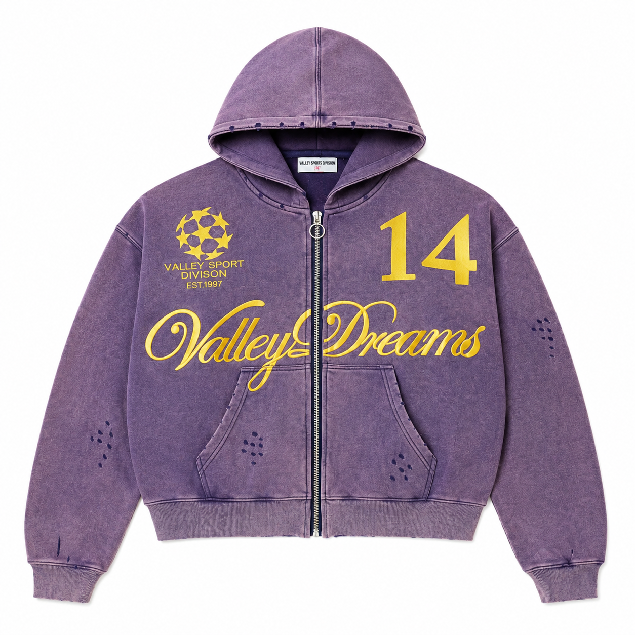 purple valley hoodie F