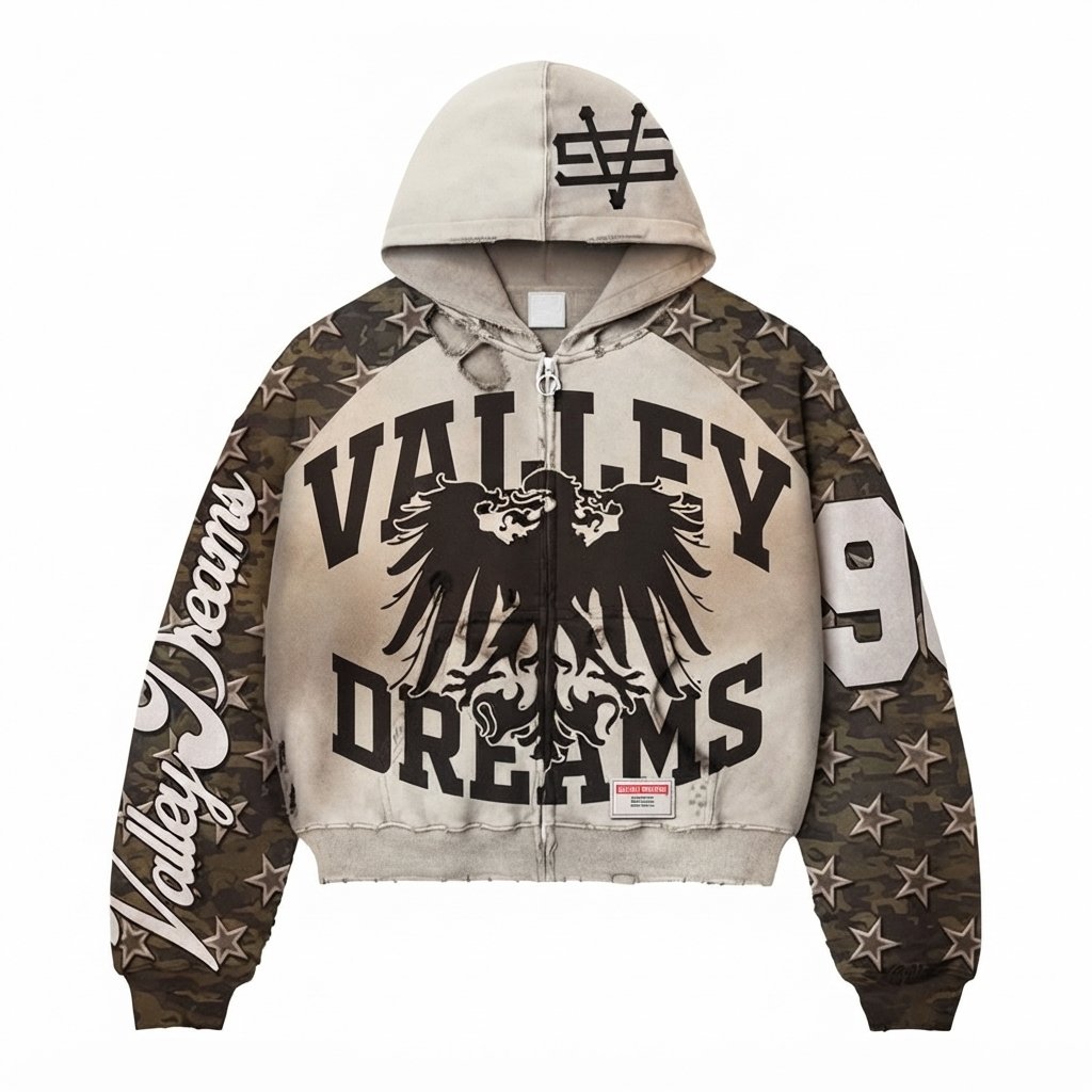 Valley Vintage Eagle Hoodie Valley Vintage Eagle Hoodie